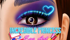 Incredible Princess Eye Art