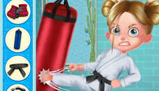 Karate Girl Vs School Bully