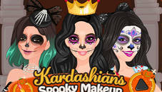 Kardashians Spooky Makeup