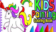 Kids Finger Painting Coloring