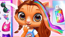 Kitty Animal Hair Salon - Fashion Hair Stylist