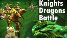 Knights vs Dragons Battle Simulator