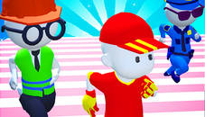 Knockout Fall Guys 3D Run - Royale Race