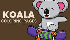 Koala Coloring Pages