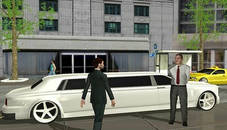 Limo Taxi Driving Simulator : Limousine Car Games