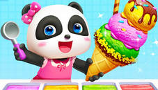 Little Panda Ice Cream Game