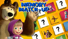 Masha and the Bear Memory Match Up