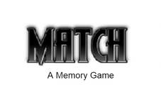 Match - A memory game