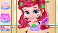 Messy Little Mermaid Makeover-Game