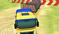 Modern OffRoad Uphill Truck Driving