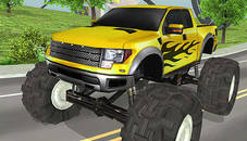 monster truck driving simulator game