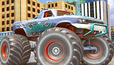 Monster Truck Stunt Driving Simulation