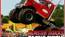 Monster Trucks Racing Puzzle