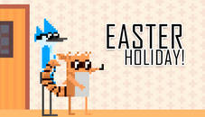 Mordecai and Rigby Easter Holiday