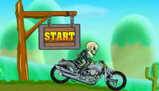 Motor Bike Hill Racing 2D