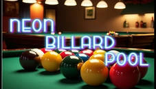 Neon Billard Pool