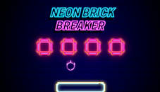 Neon Brick Breaker