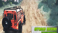 Offroad Crazy Luxury Prado Simulation Game 3D