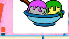 Online Ice Cream Coloring