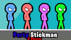 Party Stickman 4 Player