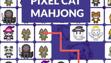 Pixel Cat Mahjong