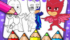 PJ Masks Coloring Book