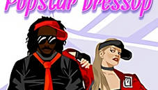 Popstar Drees Up