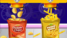 Potato Chips Factory Games For Kids