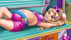 Pregnant Princess Tanning Solarium H5