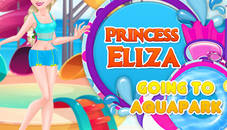 Princess Eliza Going To Aquapark