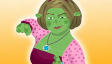 Princess Fiona Dressup