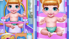 PRINCESS NEW BORN TWINS BABY CARE