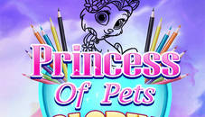 Princess Of Pets Coloring