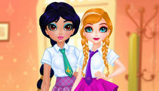 Princesses BFF Rush to School