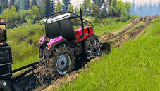 Real Chain Tractor Towing Train Simulator