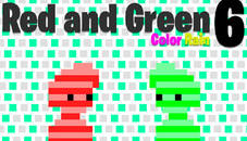 Red and Green 6 Color Rain