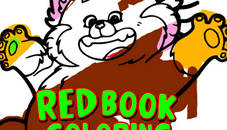 Red Coloring Book