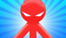 Red Stickman vs Monster School