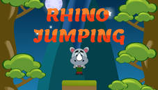 Rhino Jumping