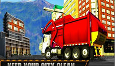 Road Garbage Dump Truck Cleaner