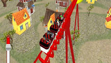 Roller Coaster Crazy Drive Game