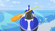 Rowing boat 3d