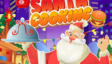 Santa Cooking