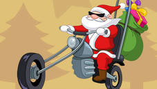 Santa Driver Coloring Book