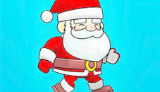 Santa Runner Game