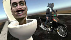 Skibidi Toilet Moto Bike Racing 2