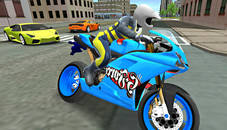 Sports bike simulator Drift 3D