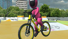 Squid Gamer BMX Freestyle