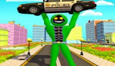 Stickman Incredible Monster Hero City Fight