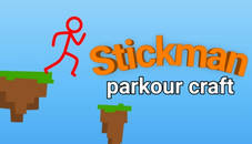 Stickman parkour craft